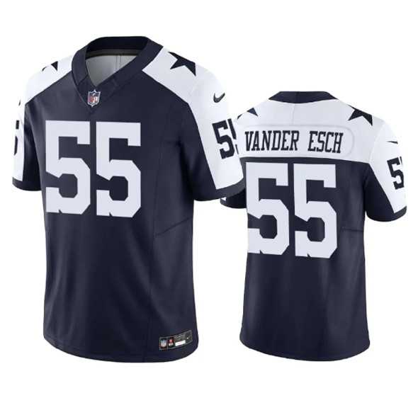 Men & Women & Youth Dallas Cowboys #55 Leighton Vander Esch Navy 2023 F.U.S.E. Vapor Limited Stitched Football Jersey->dallas cowboys->NFL Jersey